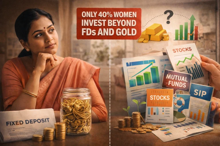 Only 40% Women Invest Beyond FDs and Gold: Reasons Behind the Investment Gap